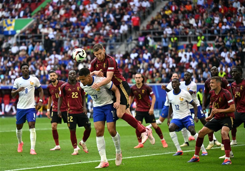 تیم ملی فوتبال فرانسه , تیم ملی فوتبال  بلژیک , یورو 2024 , 