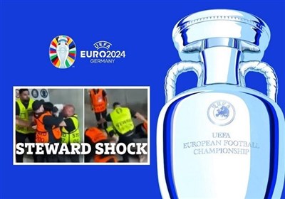 ضرب و شتم شدید یک هوادار توسط نیروهای امنیتی آلمان + فیلم