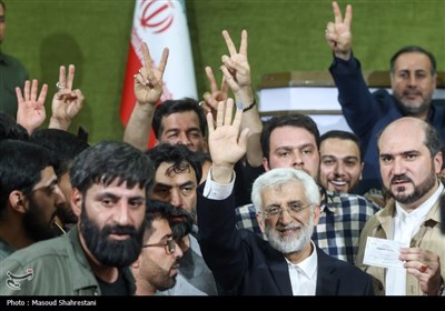 حضور سعیدجلیلی در شعبه اخذ رأی