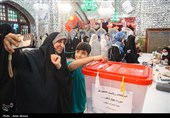 ساعات پایانی انتخابات ریاست جمهوری در امامزاده صالح (ع)