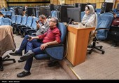 حاشیه حضور خبرنگاران در ستاد انتخابات کشور