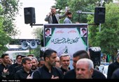 جزئیات دسته عزاداری هیئت رزمندگان اسلام در زنجان
