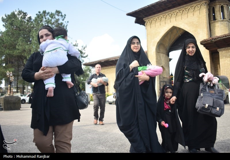 همایش شیرخوارگان حسینی در رشت