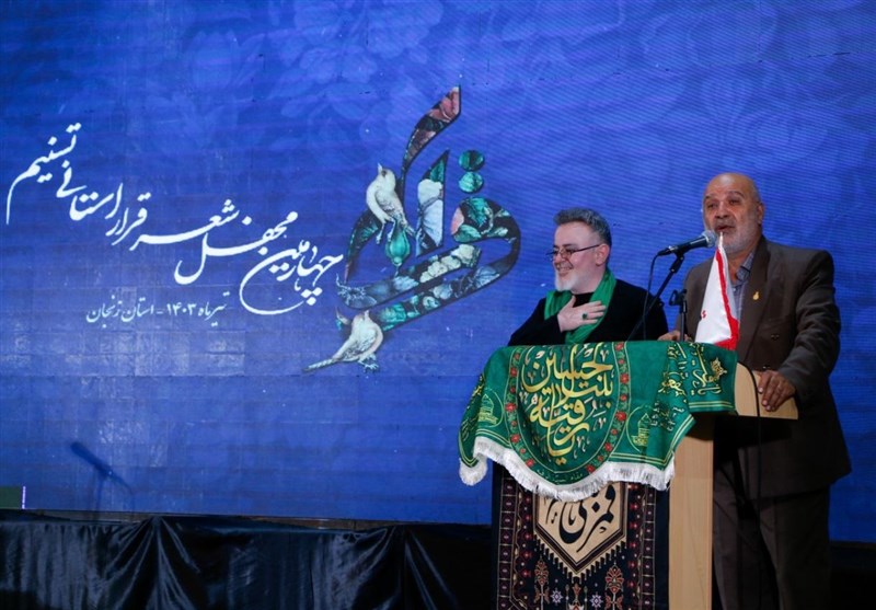 یک شعر در رثای حضرت علی‌اصغر؛ مادری قنداقه‌ای خالی گرفته در بغل