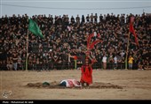 نوش‌آباد؛ شهر آیین‌های عاشورایی/پاسداشت حماسه کربلا با برپایی آیین‌ها