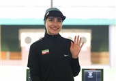 مدال برنز برای هانیه رستمیان در جام جهانی تیراندازی