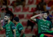 برتری شباب الاهلی با گل‌های آزمون و عزت‌اللهی