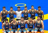 İran U15 Güreşçileri Asya Şampiyonu