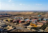 تصاویر هوایی از شهرک صنعتی روی زنجان و محل انباشت 10‌میلیون تن پسماند