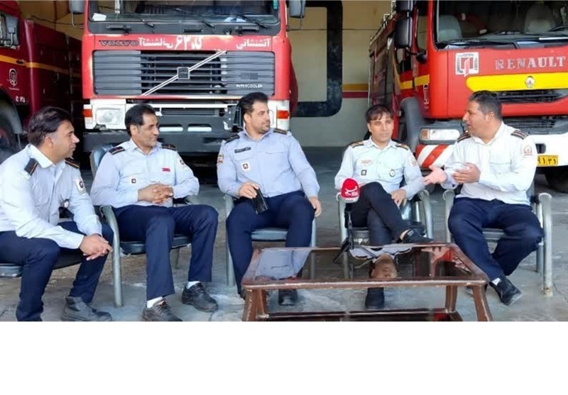 سیاوشان در آغوش آتش/ گفت‌وگوی تسنیم با آتش‌نشانان خرم‌آباد