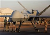 إسقاط طائرة مسیرة من طراز MQ-1 فی سماء بندرعباس