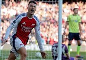 صعود مقتدرانه آرسنال در جام حذفی انگلیس/ هت‌تریک مارتینلی