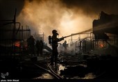 دود مشاهده‌شده در تهران مربوط به آتش‌سوزی یک نجاری بود