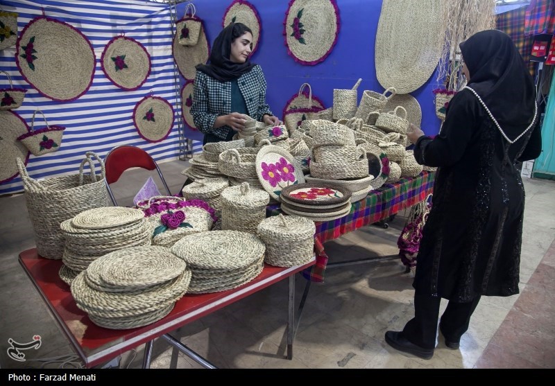 عرضه و معرفی صنایع دستی هرمزگان در نمایشگاه ملی