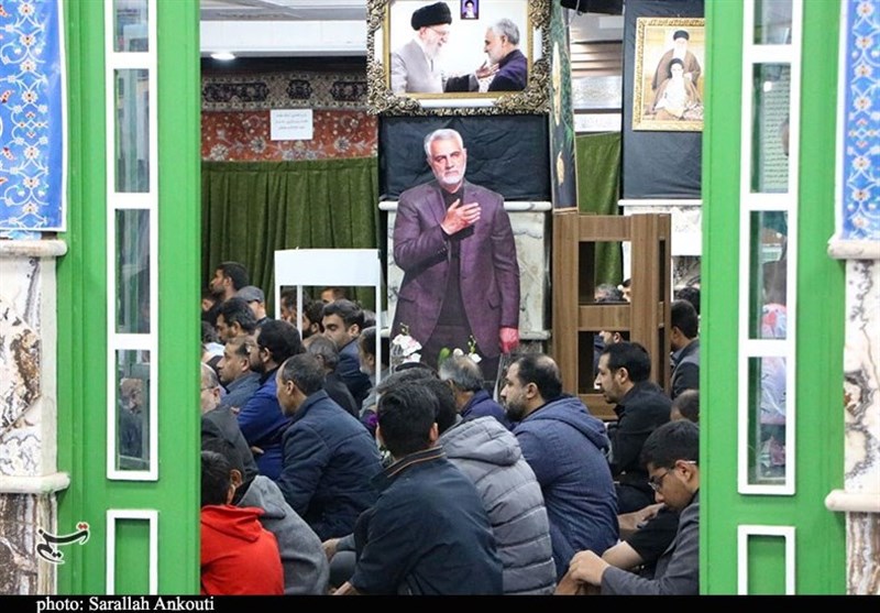 فاطمیه|ایام فاطمیه , حضرت زهرا , شهید سپهبد قاسم سلیمانی , استان کرمان , شهید , مهدی سلحشور , عزاداری ,