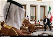 زيارة وزیر الخارجیة القطری إلى طهران