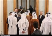 زيارة وزیر الخارجیة القطری إلى طهران