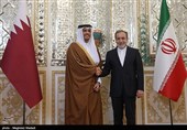 زيارة وزیر الخارجیة القطری إلى طهران