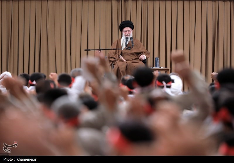 دیدار بسیجیان با رهبر معظم انقلاب