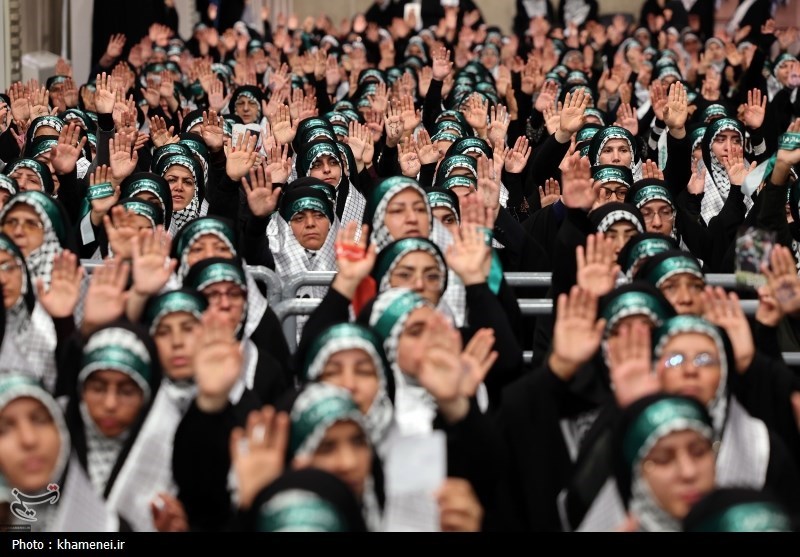 دیدار بسیجیان سراسر کشور  با رهبر معظم انقلاب