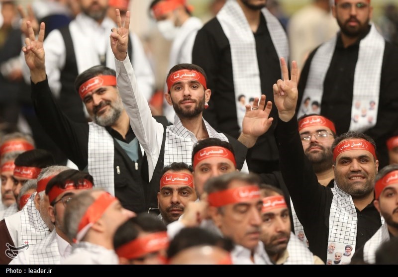 دیدار بسیجیان سراسر کشور  با رهبر معظم انقلاب