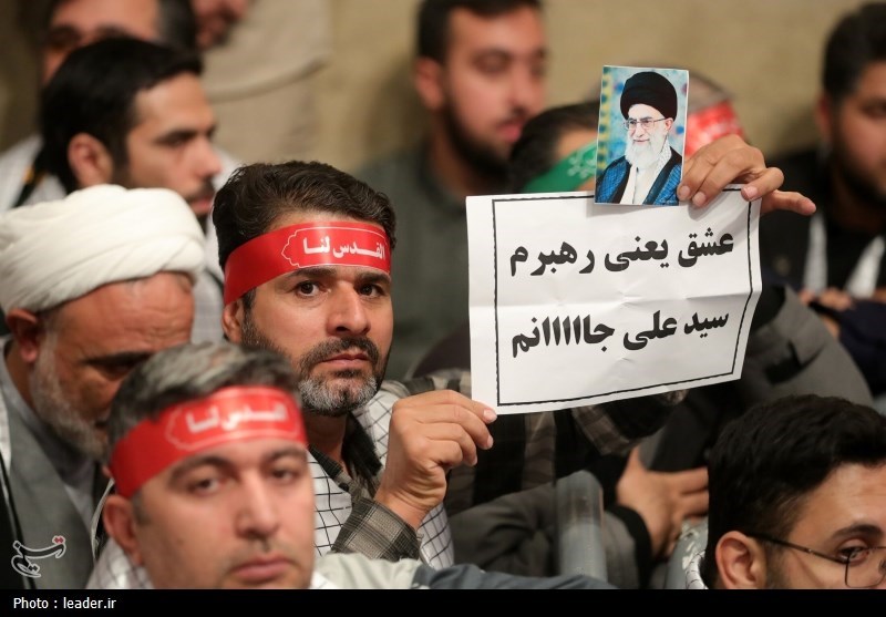 دیدار بسیجیان سراسر کشور  با رهبر معظم انقلاب