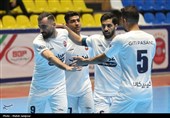 لیگ برتر فوتسال| تداوم صدرنشینی گیتی‌پسند و برد بزرگ کراپ
