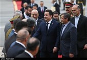 وصول رئيس الوزراء العراقي الى طهران