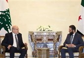 دیدار و گفت وگوی نجیب میقاتی با الجولانی در دمشق