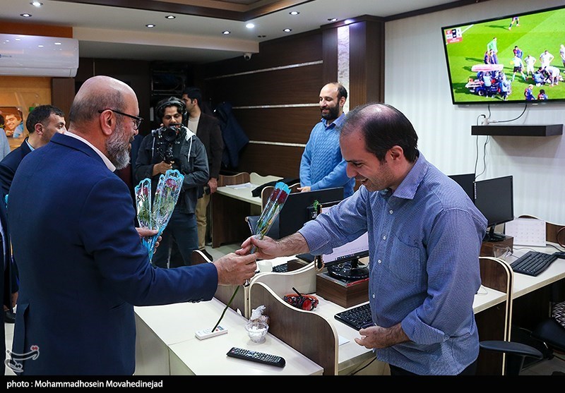 بازدید رئیس بنیاد مستضعفان از خبرگزاری تسنیم