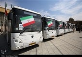 آماده‌باش 1300 اتوبوس برای جابه‌جایی زائران تشییع رهبر شهید در قم