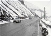 بارش باران و برف در جاده‌های 10 استان