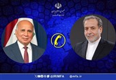 مباحثات هاتفیة بین وزیری خارجیة إیران والعراق حول مستجدات المنطقة