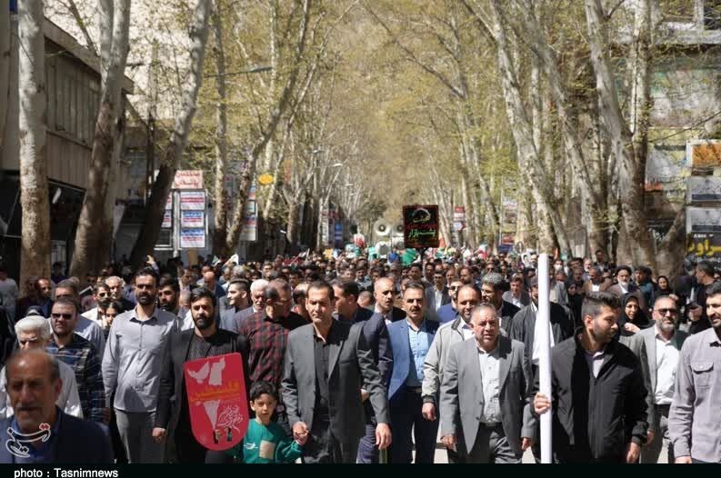 استان لرستان , روز قدس , راهپیمایی روز قدس , 