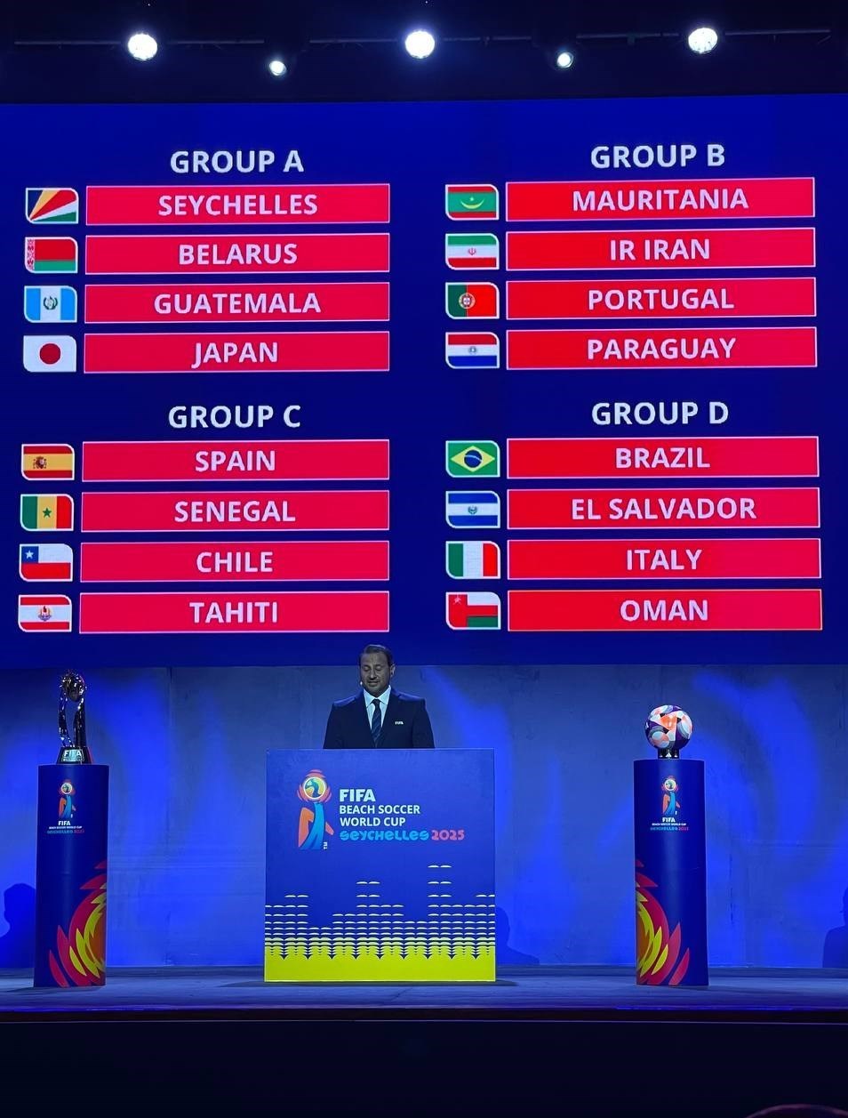 فوتبال ساحلی , تیم ملی فوتبال ساحلی ایران , 