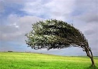 ثبت 97 کیلومتر بر ساعت وزش باد در گرمی