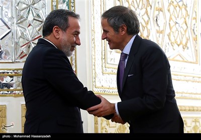 المدير العام للوكالة الدولية للطاقة الذرية يلتقي وزير الخارجية الإيراني