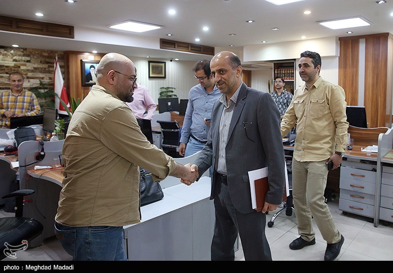 بازدید مصطفی آذرکیش معاون آموزش متوسطه وزارت آموزش و پرورش از تحریریه خبرگزاری تسنیم