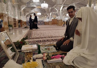 همزمان با دهه کرامت؛ ثبت 454 مراسم عقد در حرم مطهر رضوی