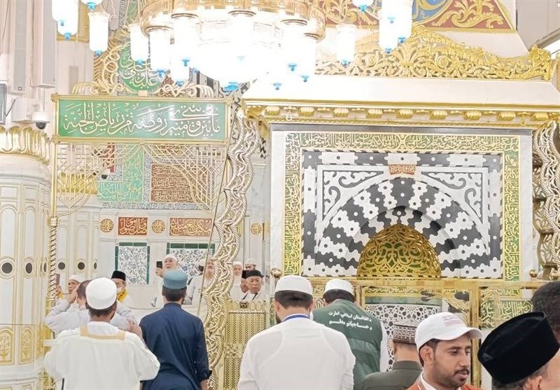 مسجدالنبی , مدینه , حج 1404 , حج تمتع , عربستان سعودی , 
