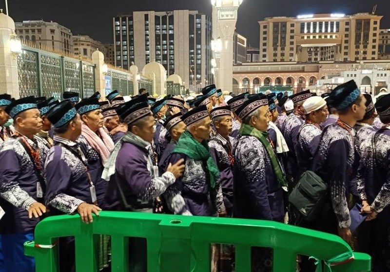 مسجدالنبی , مدینه , حج 1404 , حج تمتع , عربستان سعودی , 