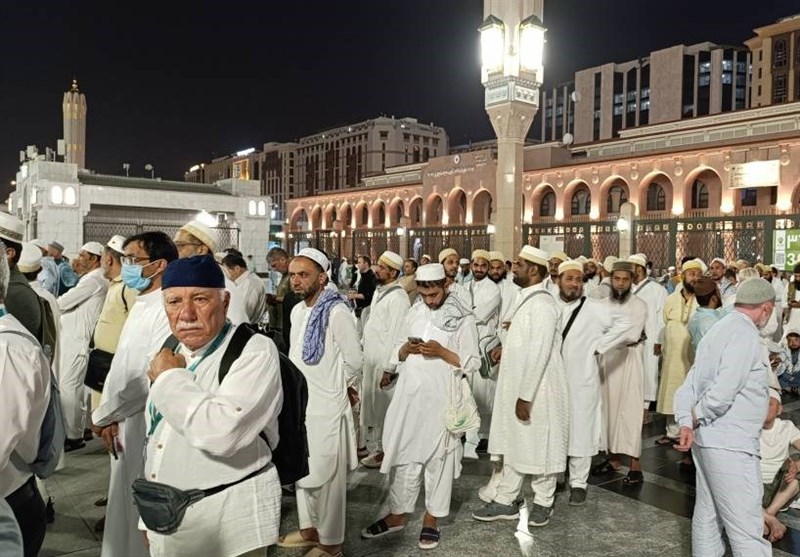 مسجدالنبی , مدینه , حج 1404 , حج تمتع , عربستان سعودی , 