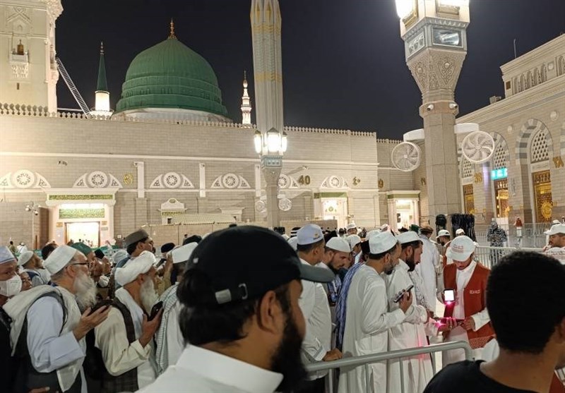 مسجدالنبی , مدینه , حج 1404 , حج تمتع , عربستان سعودی , 