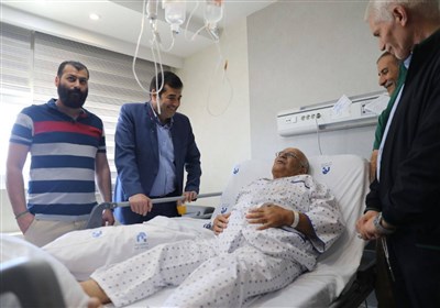 عیادت وزیر ورزش از حسن روشن