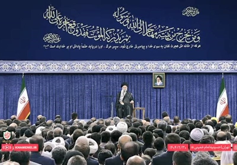 رهبر انقلاب , کرسی تلاوت , امام خامنه‌ای , فیلم , 