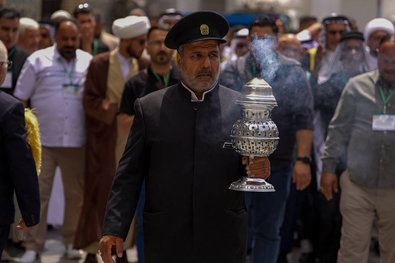 پیاده روی اربعین , عتبات عالیات , مشهد مقدس , 