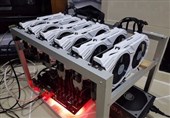 کشف 9 دستگاه ماینر استخراج  ارز دیجیتال در امین‌آباد