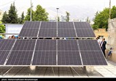 افتتاح همزمان نیروگاه خورشیدی و تصفیه‌خانه صنعتی در میبد