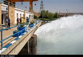 رهاسازی حق‌آبه  تالاب بختگان از سد درودزن