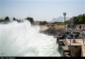 رهاسازی حق‌آبه  تالاب بختگان از سد درودزن